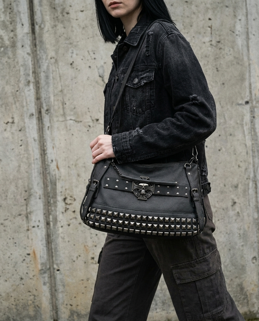 Skull Cross Shoulder Bag