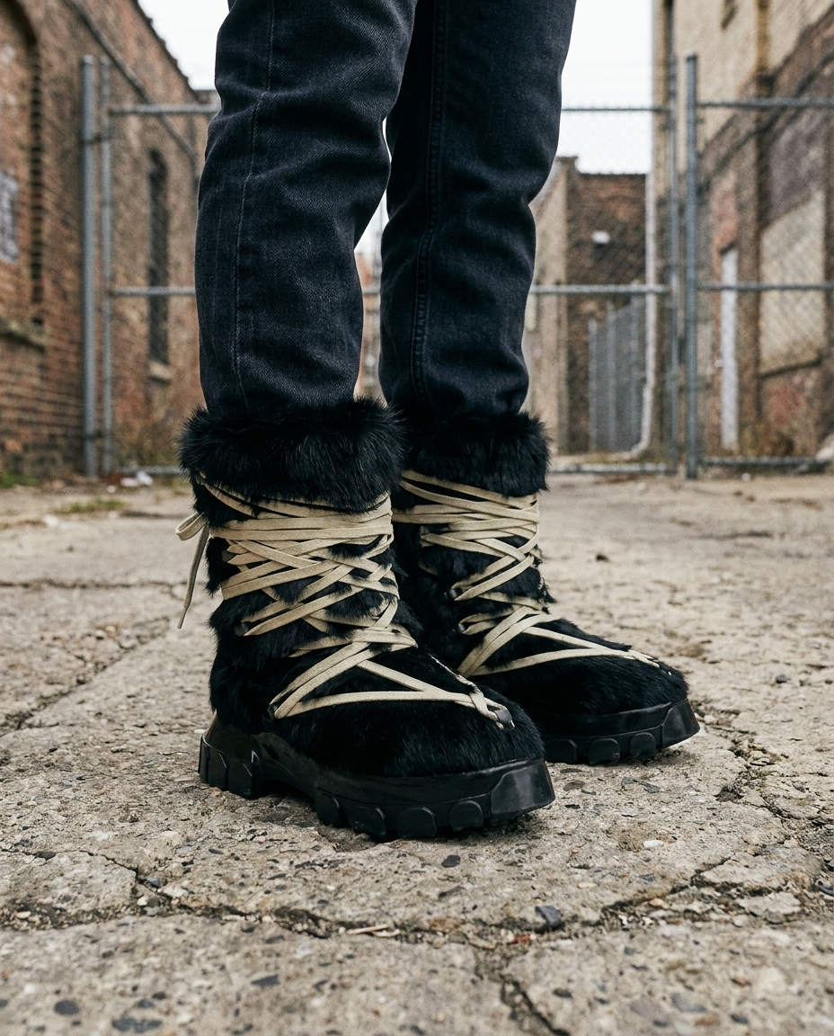 Bound Fur Boots