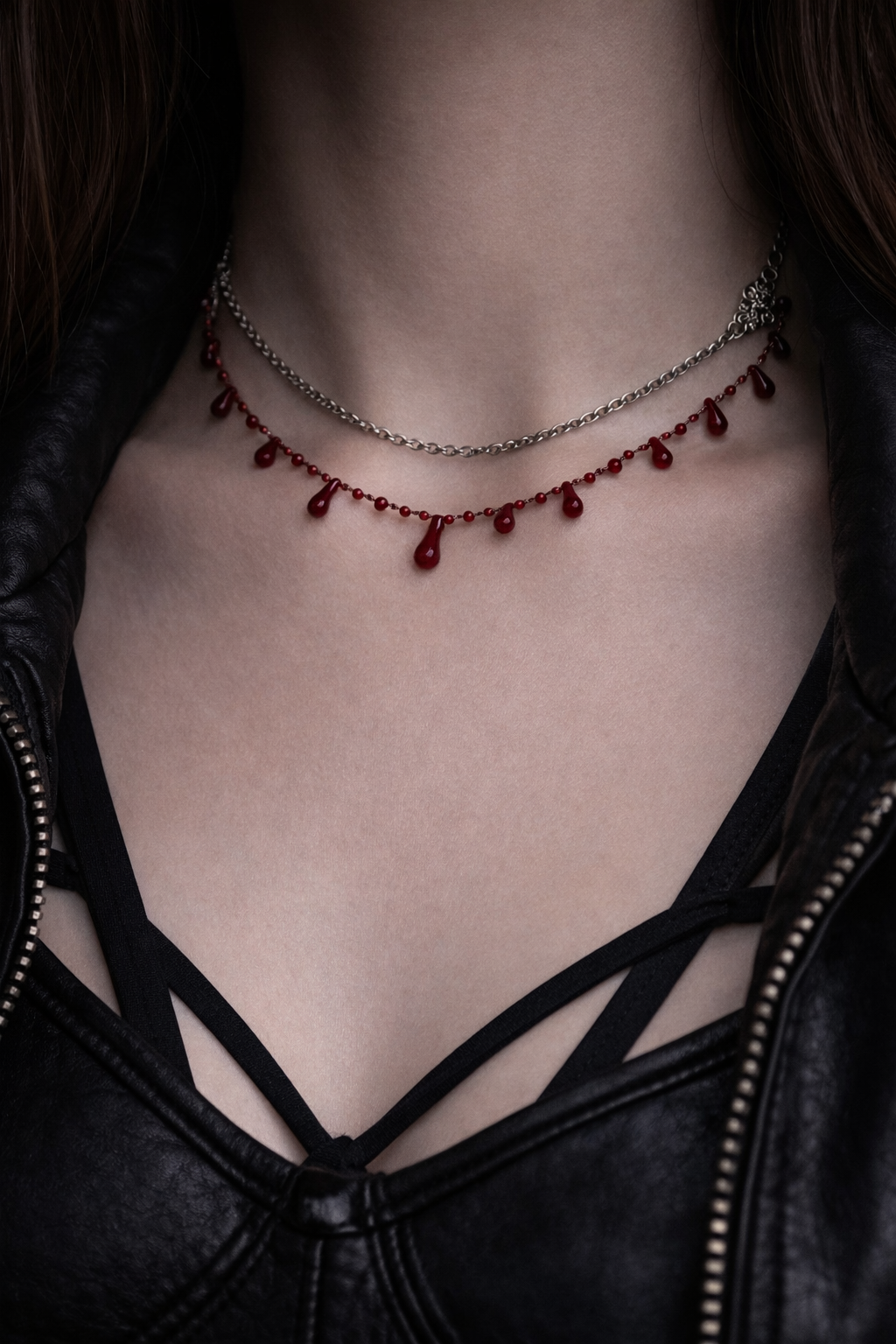 Blood Drop Choker