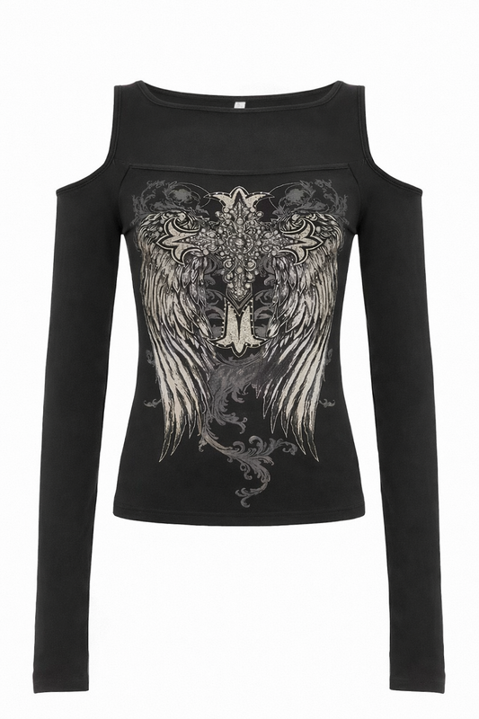 Obsidian Wing Cut-Out Top