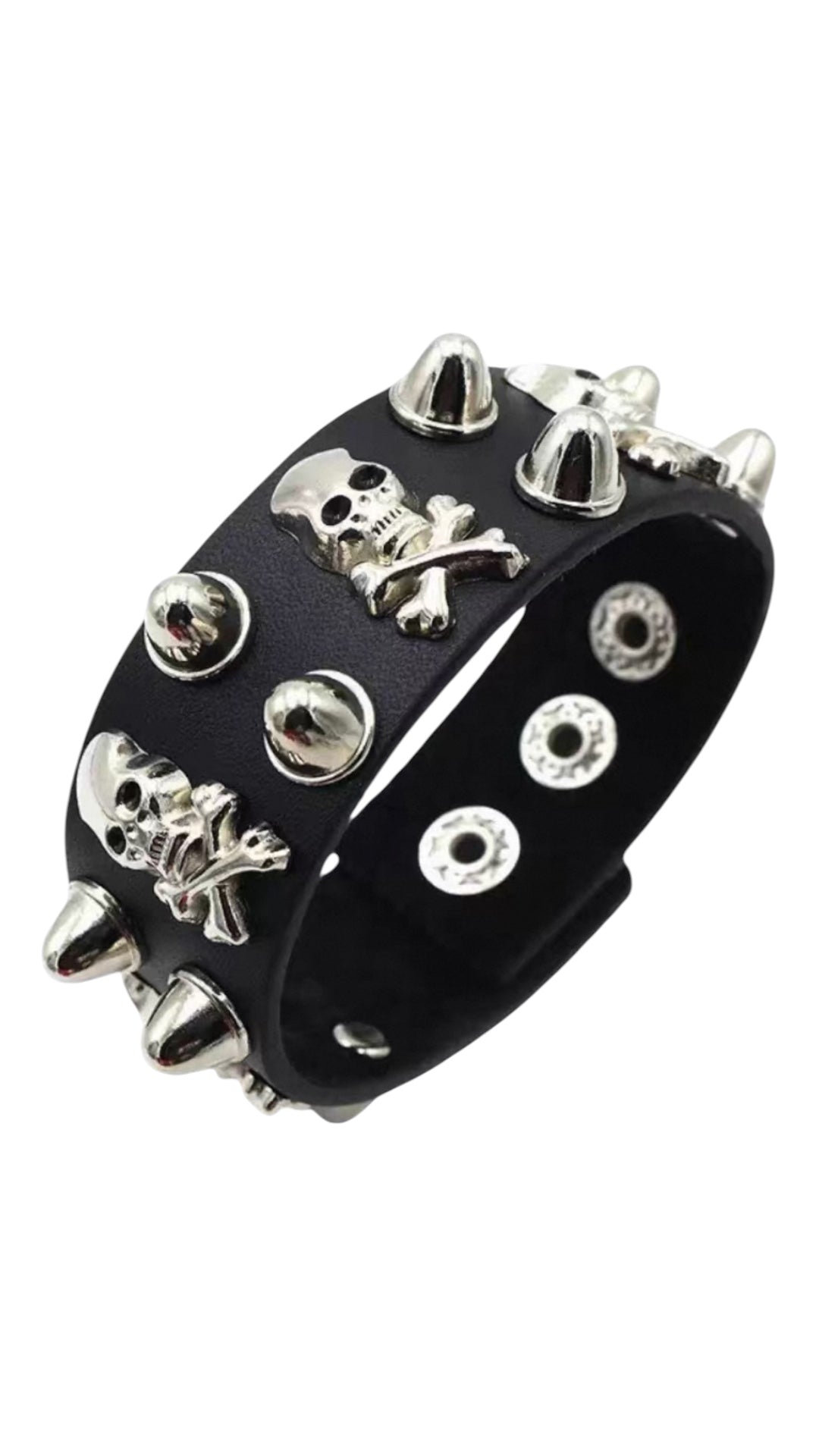 Skull Studded Bracelet