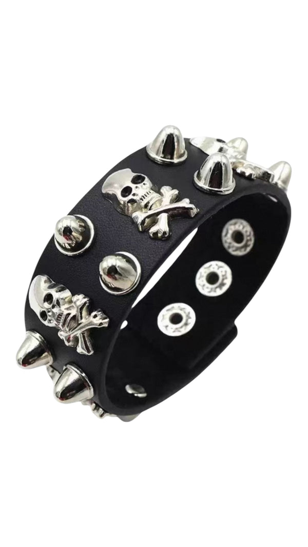 Skull Studded Bracelet