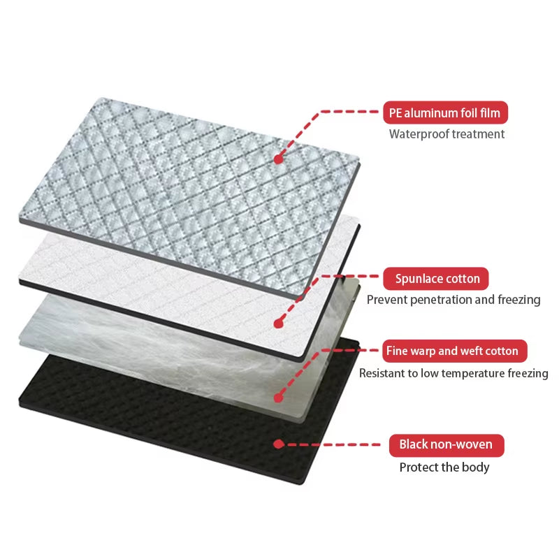 Windshield Cover Car Snow Cover Car Windshield Cover Snow Protector Ice Blocked Front Window Protector Exterior Auto Accessories