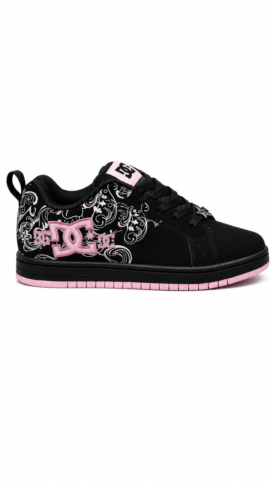 Graphic Platform Skate Sneakers