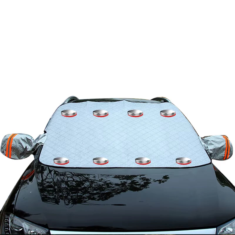 Windshield Cover Car Snow Cover Car Windshield Cover Snow Protector Ice Blocked Front Window Protector Exterior Auto Accessories