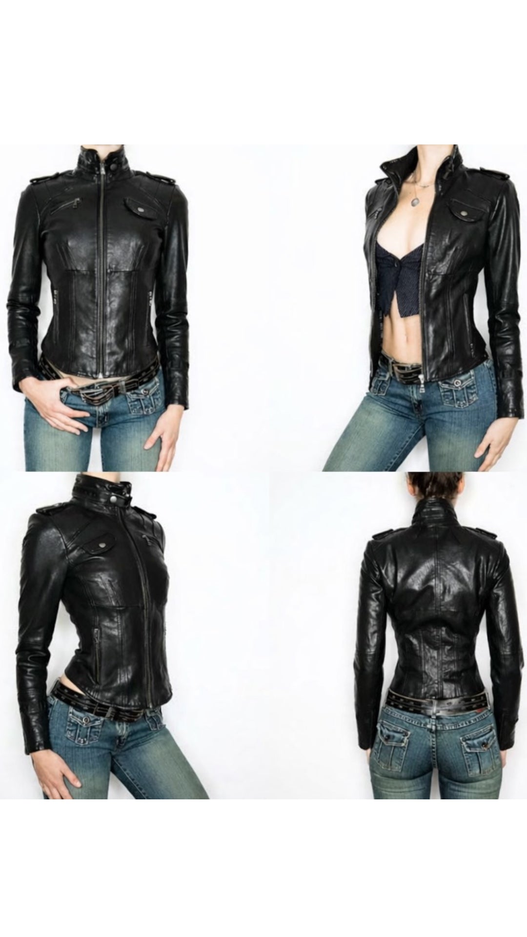 Structured Moto Jacket
