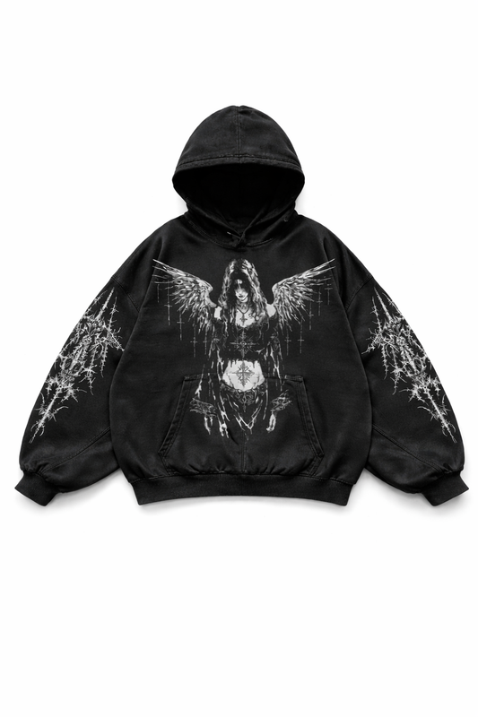 Fallen Angel Oversized Hoodie