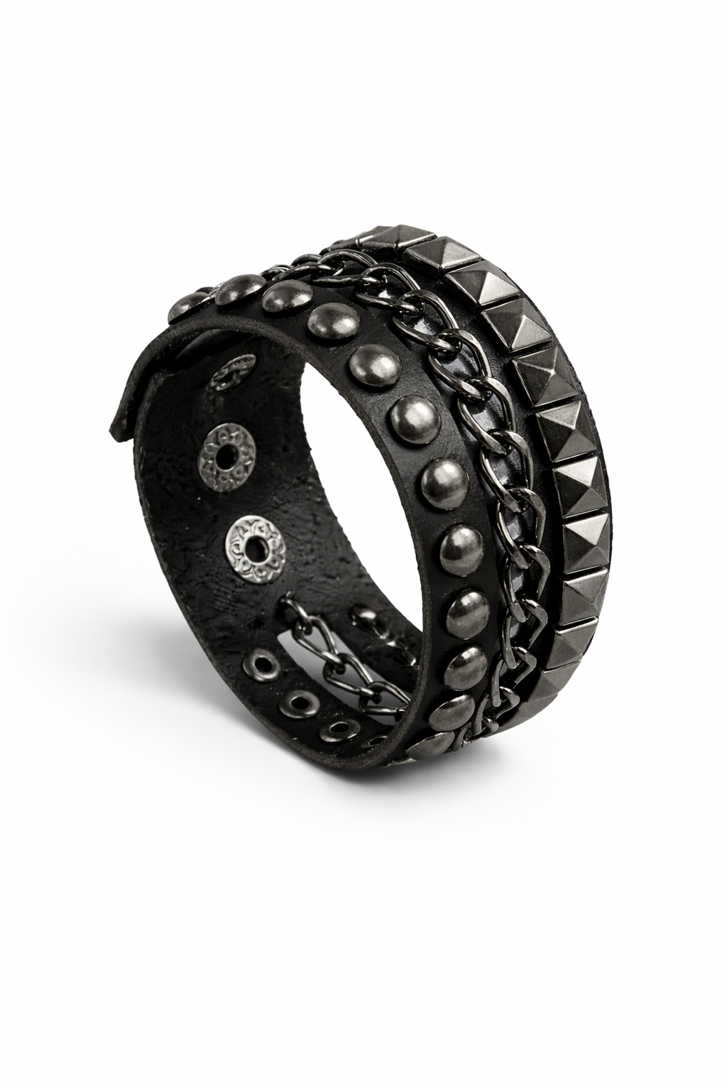 Layered Studded Bracelet