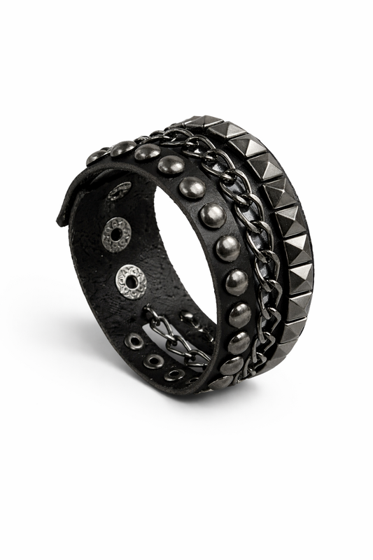 Layered Studded Bracelet