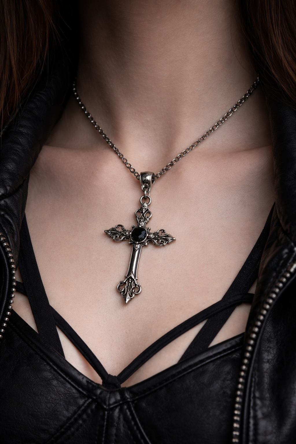 Void Cross Necklace