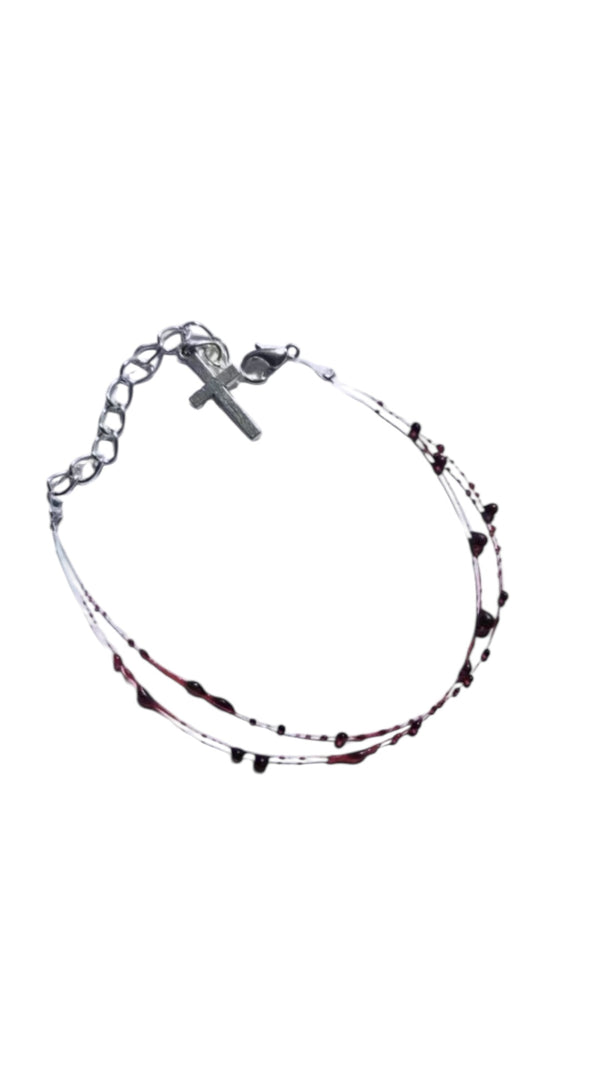 Blood Cross Bracelet