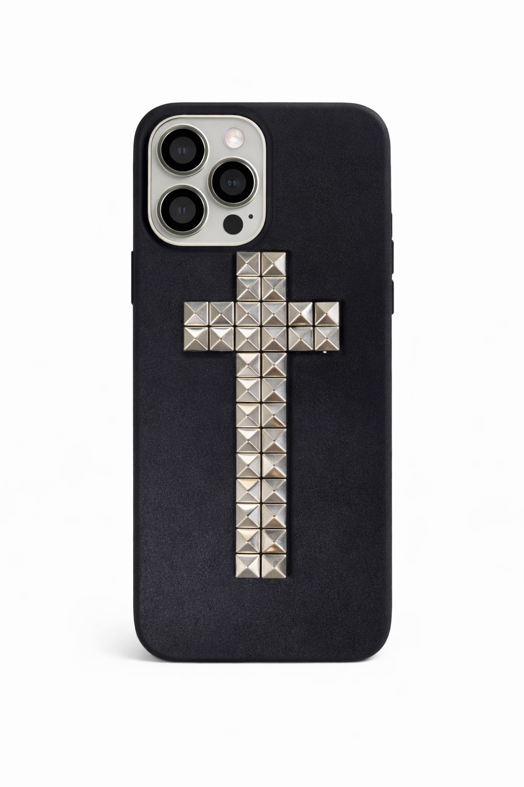 Studded Cross Phone Case