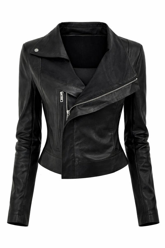 Misora Faux Leather Jacket