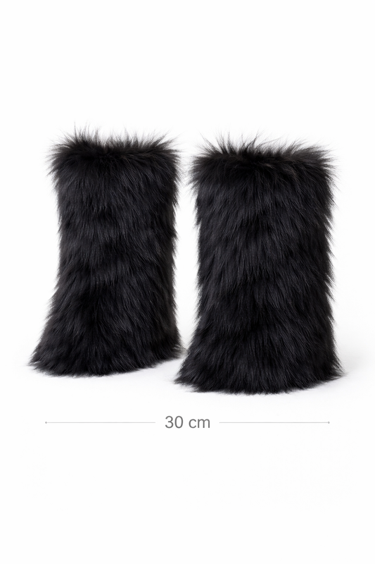Faux Fur Leg Warmers