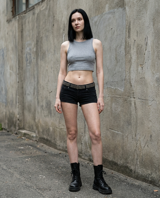 Low-Rise Micro Shorts