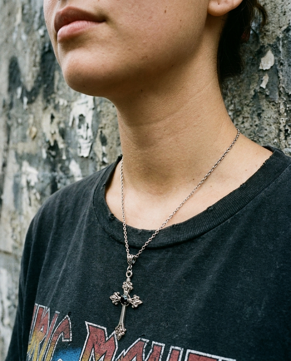 Void Cross Necklace
