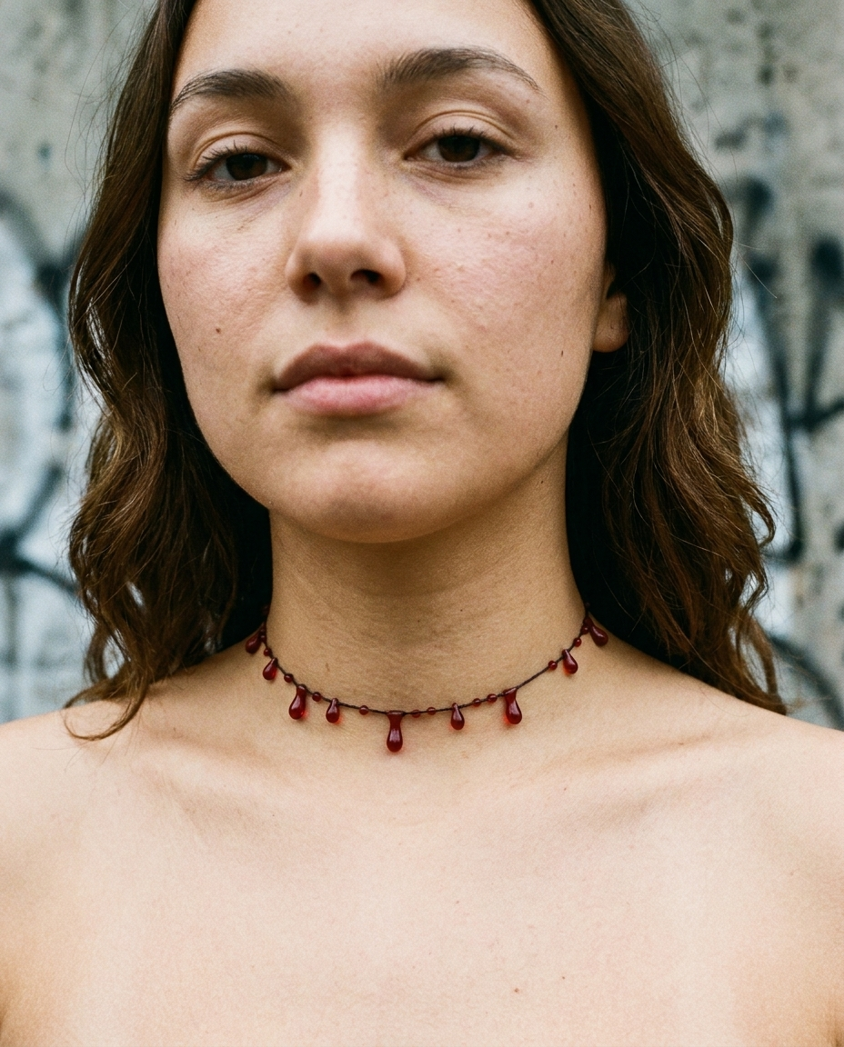 Blood Drop Choker