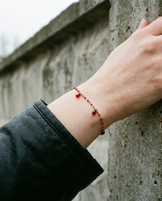 Blood Drop Bracelet