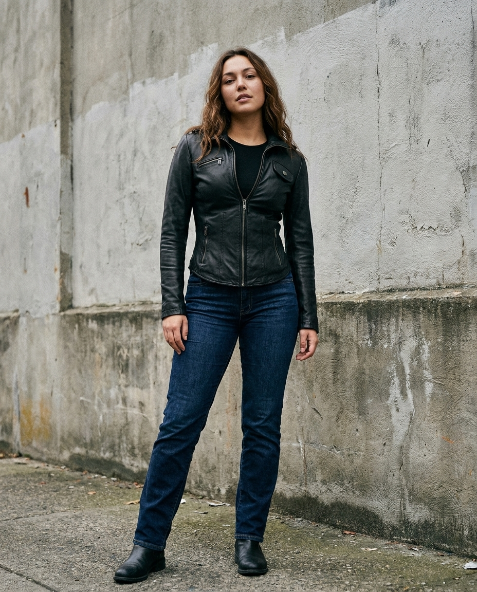 Structured Moto Jacket